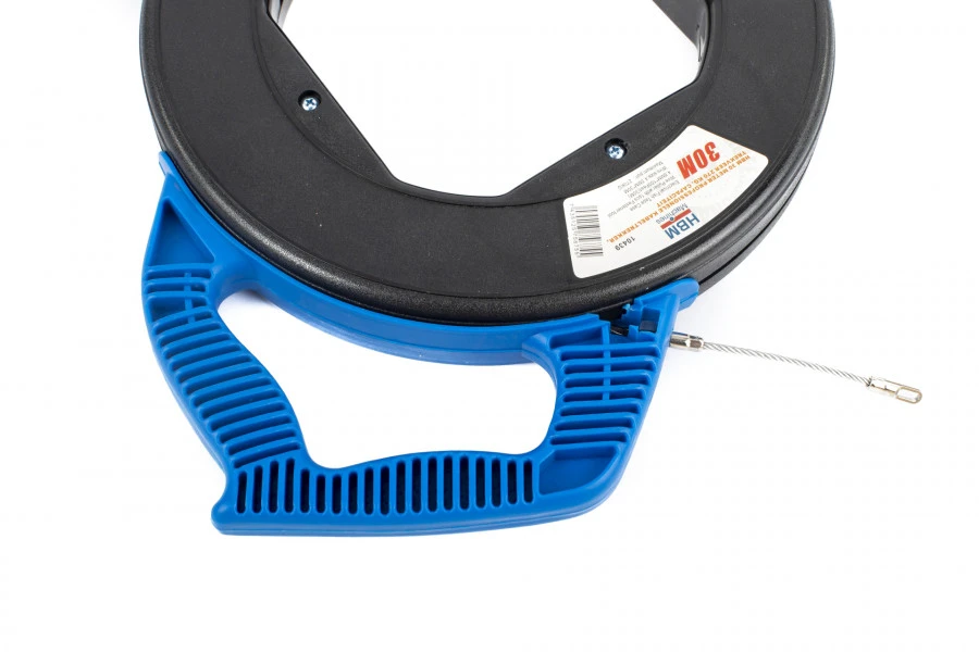 HBM 30 Meter Professionele Kabeltrekker, Trekveer 270 Kg. Capaciteit 4 HBM 30 Meter Professionele Kabeltrekker, Trekveer 270 Kg. Capaciteit - Afbeelding 2