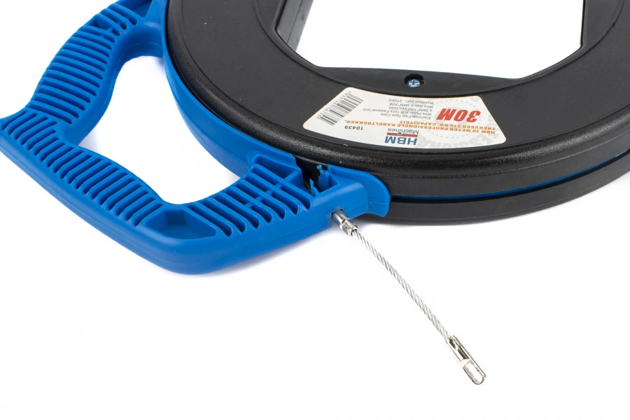 HBM 30 Meter Professionele Kabeltrekker, Trekveer 270 Kg. Capaciteit 5 HBM 30 Meter Professionele Kabeltrekker, Trekveer 270 Kg. Capaciteit - Afbeelding 3