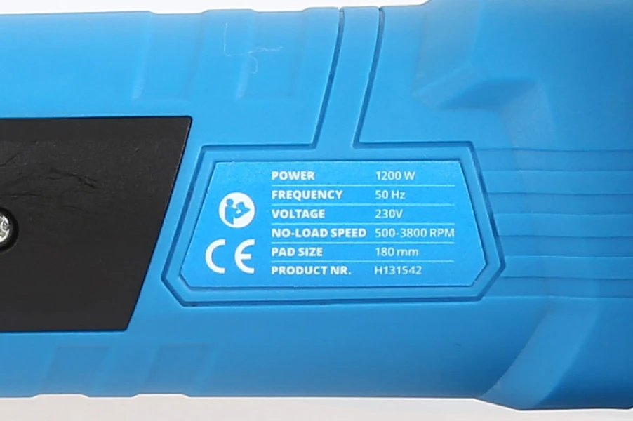 HBM 180 Mm Schuur En Polijstmachine 1200 Watt 7 HBM 180 Mm Schuur En Polijstmachine 1200 Watt - Afbeelding 5