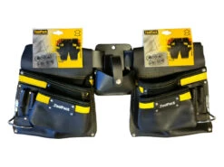 ToolPack Industriële Gereedschapsgordel, 2 Afneembare Holsters, Verstelbare Leren Riem, Metalen Gesp -Werkplaats Expert h130686 5.jpg 1200x600 30a5aebc88