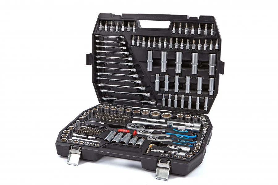 HBM 216 Delige Professionele Doppenset INCH Maten 3 HBM 216 Delige Professionele Doppenset INCH Maten