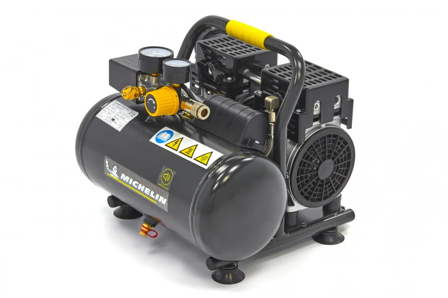 Michelin 6 Liter Professionele Low Noise Compressor 3 Michelin 6 Liter Professionele Low Noise Compressor