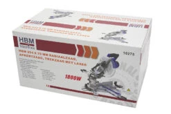 HBM 254 X 70 Mm Radiaalzaag, Afkortzaag, Trekzaag Met Laser -Werkplaats Expert hbm 016 148.jpg 1200x600 b6695ebc88