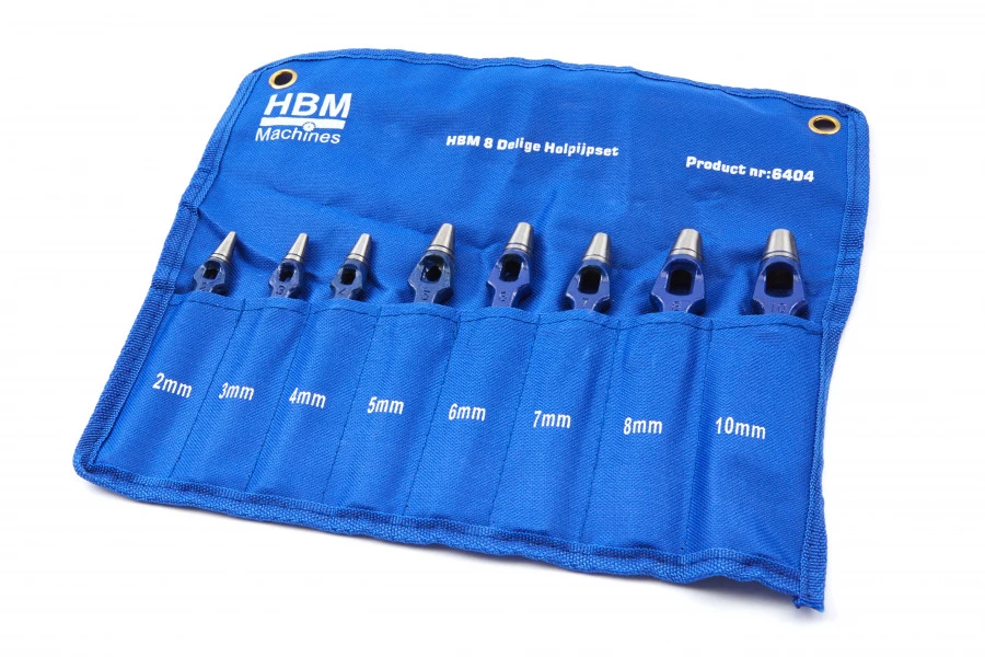 HBM 8 Delige Professionele Holpijpset 3 HBM 8 Delige Professionele Holpijpset
