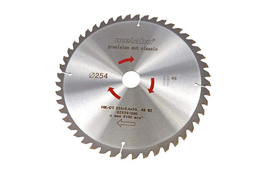 Metabo 254 X 2,4 X 30 Mm Zaagblad Voor Hout 3 Metabo 254 X 2,4 X 30 Mm Zaagblad Voor Hout