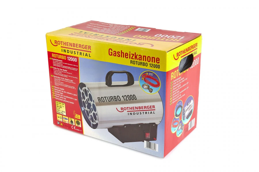 Rothenberger Heteluchtkanon, Heater ROTURBO 12000 8 Rothenberger Heteluchtkanon, Heater ROTURBO 12000 - Afbeelding 6