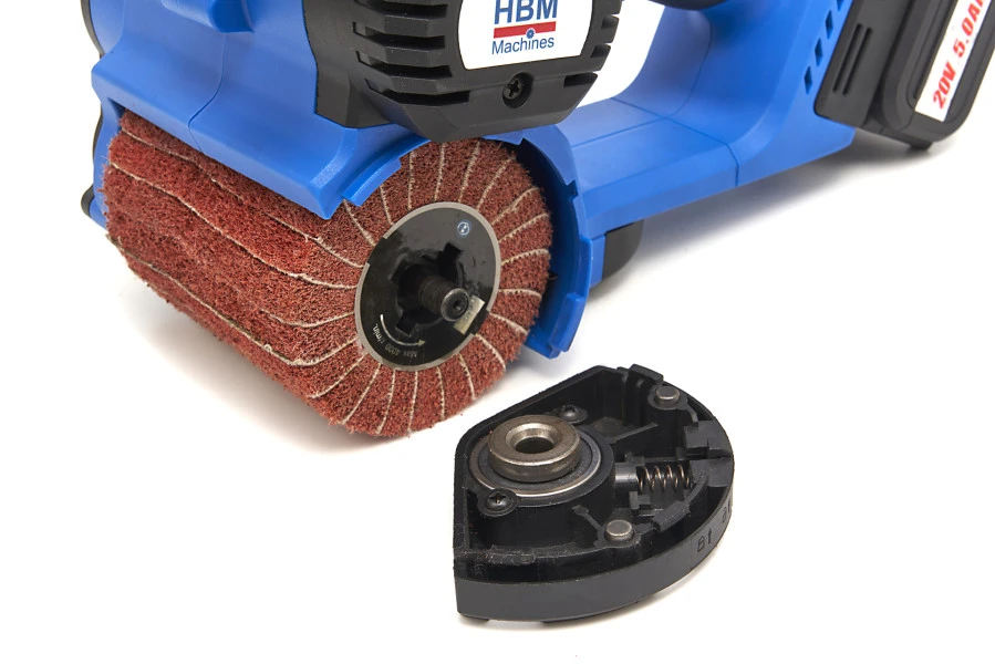 HBM Accu Variable Satineermachine, Borstelmachine 20 Volt 5,0Ah Power20.5 11 HBM Accu Variable Satineermachine, Borstelmachine 20 Volt 5,0Ah Power20.5 - Afbeelding 9