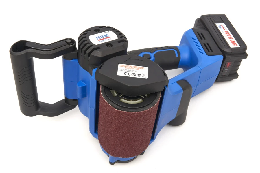 HBM Accu Variable Satineermachine, Borstelmachine 20 Volt 5,0Ah Power20.5 7 HBM Accu Variable Satineermachine, Borstelmachine 20 Volt 5,0Ah Power20.5 - Afbeelding 5