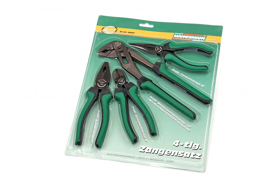 Mannesmann 4 Delige Tangenset 10997 3 Mannesmann 4 Delige Tangenset 10997