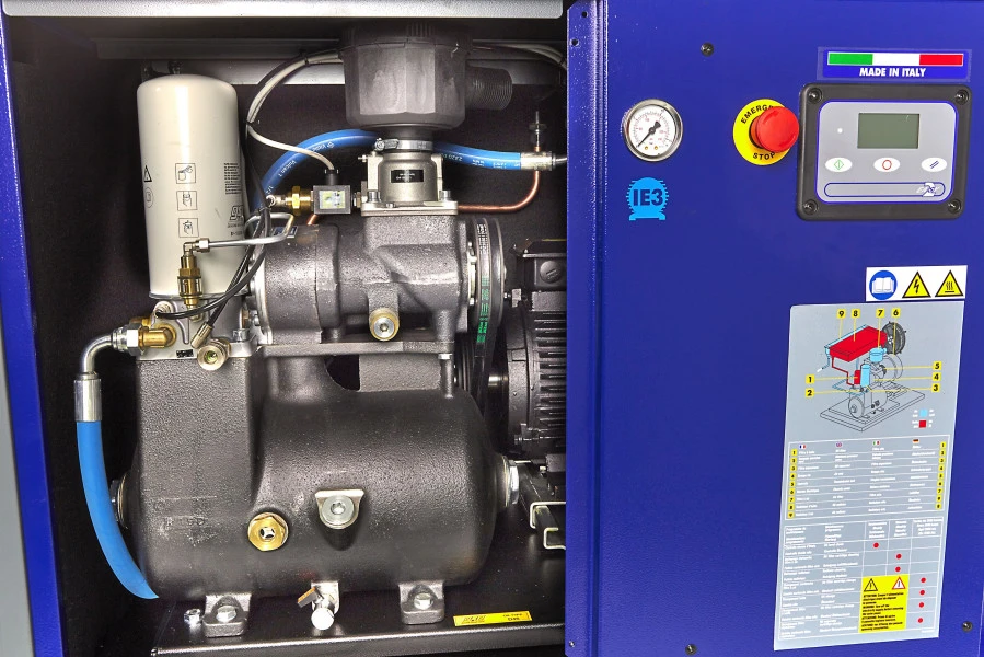 Michelin 15 PK 500 Liter Schroefcompressor Met Droger RSXD 15/500 5 Michelin 15 PK 500 Liter Schroefcompressor Met Droger RSXD 15/500 - Afbeelding 3