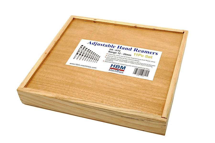 HBM 11 Delige Verstelbare Ruimerset 12 Mm T/m 35 Mm 5 HBM 11 Delige Verstelbare Ruimerset 12 Mm T/m 35 Mm - Afbeelding 3