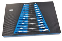 HBM 13 Delige Ring, Ratel, Steeksleutelset INCH In Carbon Foam Inlay Voor Gereedschapswagen -Werkplaats Expert hbm 080 134.jpg 1200x600 6ae0cebc88
