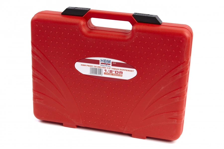 HBM Profi 30-Delige 1/2" Inbus Doppenset 4 HBM Profi 30-Delige 1/2" Inbus Doppenset - Afbeelding 2