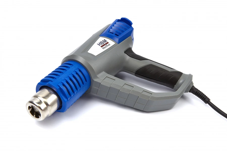 HBM Verstelbaar Heteluchtpistool Deluxe 2000 Watt Incl 6 Accessoires 4 HBM Verstelbaar Heteluchtpistool Deluxe 2000 Watt Incl 6 Accessoires - Afbeelding 2