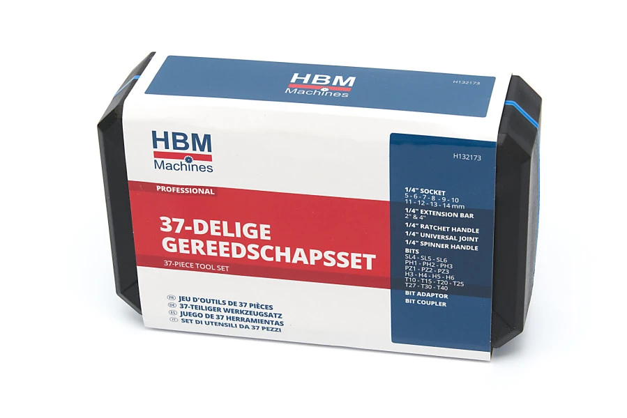 HBM Tool Set 37-delig 11 HBM Tool Set 37-delig - Afbeelding 9