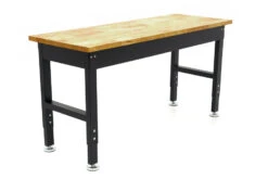 HBM In Hoogte Verstelbare Werkbank Met Massief Houten Werkblad En Lade 152 Cm -Werkplaats Expert hbm 1083 1.jpg 1200x600 64d54ebc88