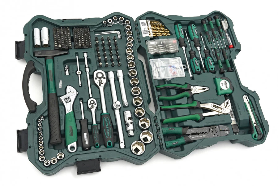 Mannesmann Professionele 303-delige Gereedschapkoffer - Gereedschapsset 5 Mannesmann Professionele 303-delige Gereedschapkoffer - Gereedschapsset - Afbeelding 3