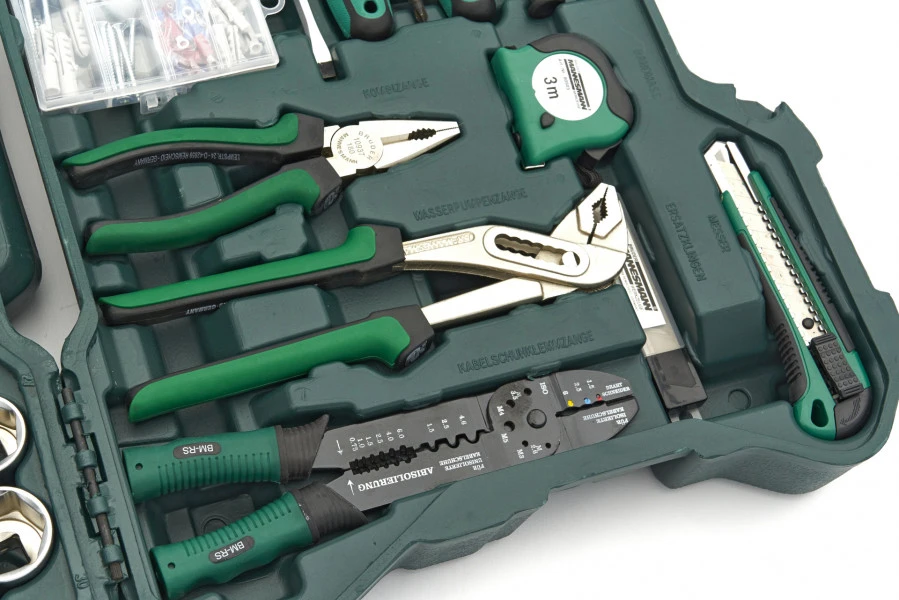 Mannesmann Professionele 303-delige Gereedschapkoffer - Gereedschapsset 10 Mannesmann Professionele 303-delige Gereedschapkoffer - Gereedschapsset - Afbeelding 8