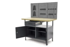 HBM Werkbank Met Deuren 120 X 60 X 145 Cm 15 HBM Werkbank Met Deuren 120 X 60 X 145 Cm -Werkplaats Expert hbm 132 130.jpg 1200x600 07aaeebc88