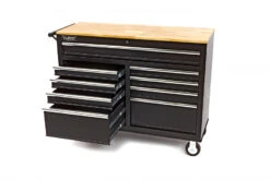 HBM Verrijdbare Gereedschapswagen Met Houten Werkblad - 117 Cm - Zwart 9 HBM Verrijdbare Gereedschapswagen Met Houten Werkblad - 117 Cm - Zwart -Werkplaats Expert hbm 147 54.jpg 1200x600 99221ebc88