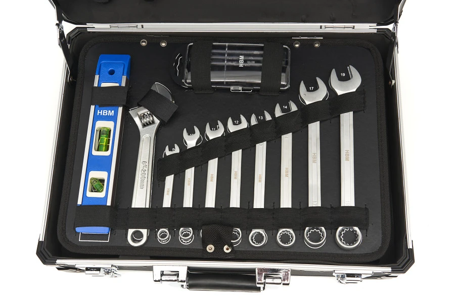 HBM Gereedschapskoffer, Gereedschapsset Met EVA Inlay 154-delig 7 HBM Gereedschapskoffer, Gereedschapsset Met EVA Inlay 154-delig - Afbeelding 5