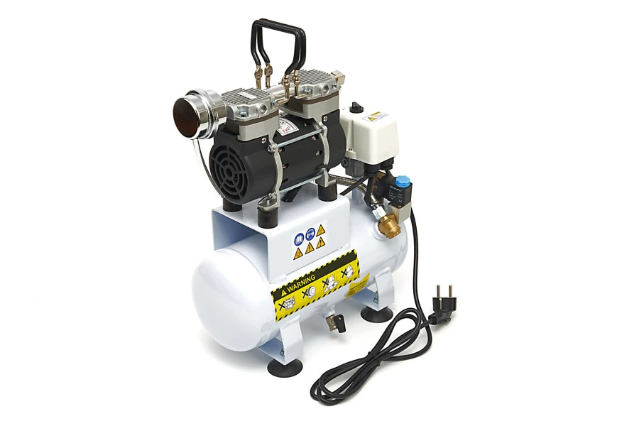 HBM Low Noise Airbrush Compressor 4 Liter, Model 2 6 HBM Low Noise Airbrush Compressor 4 Liter, Model 2 - Afbeelding 4