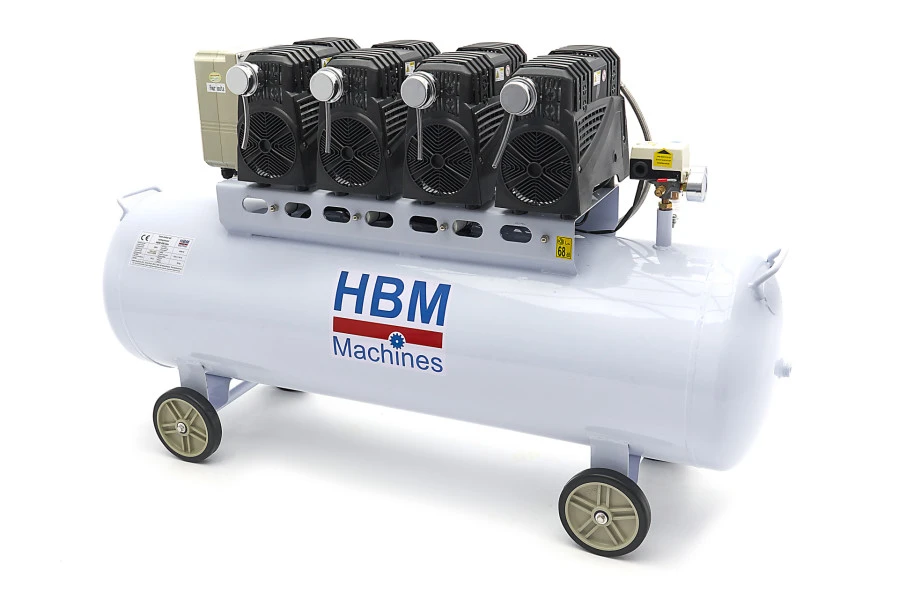 HBM 200 Liter Professionele Low Noise Compressor - Model 2 5 HBM 200 Liter Professionele Low Noise Compressor - Model 2 - Afbeelding 3