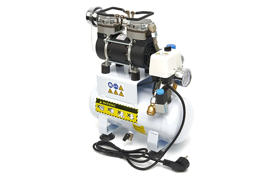 HBM Low Noise Airbrush Compressor 4 Liter, Model 2 5 HBM Low Noise Airbrush Compressor 4 Liter, Model 2 - Afbeelding 3