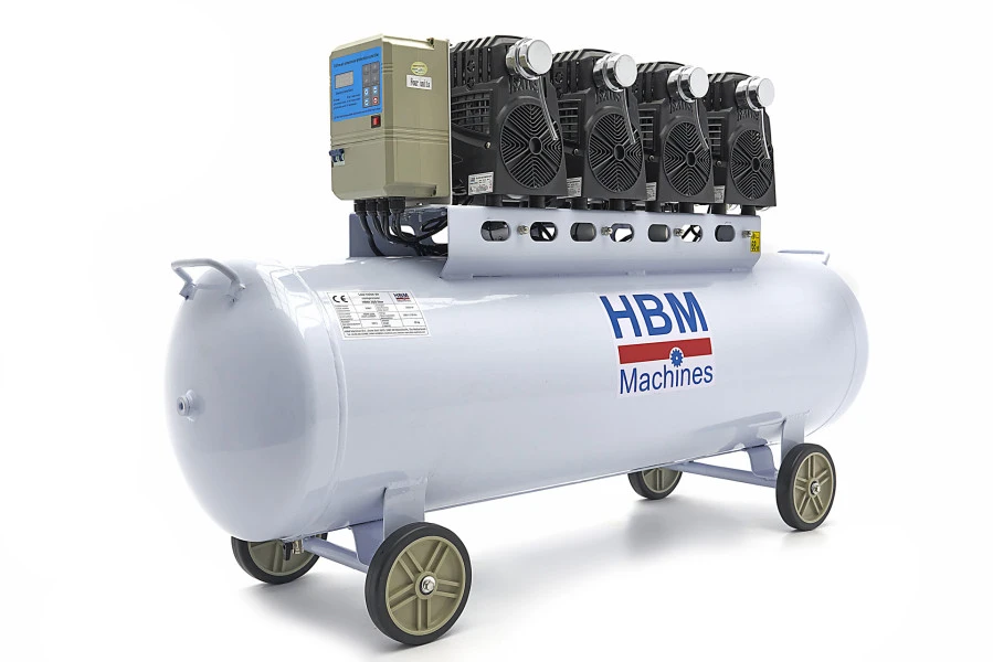 HBM 200 Liter Professionele Low Noise Compressor - Model 2 3 HBM 200 Liter Professionele Low Noise Compressor - Model 2