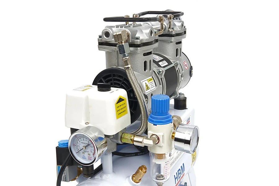 HBM Low Noise Compressor 6 Liter, Model 2 9 HBM Low Noise Compressor 6 Liter, Model 2 - Afbeelding 7