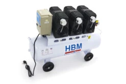 HBM 70 Liter Professionele Low Noise Compressor - Model 2 -Werkplaats Expert hbm 175 81.jpg 1200x600 caef4ebc88