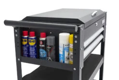 HBM 2 Laden Gereedschapswagen Met 2 Plateaus En Opbergvak - 91 Cm - Zwart -Werkplaats Expert hbm 191 97.jpg 1200x600 21f90ebc88