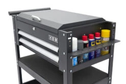 HBM 2 Laden Gereedschapswagen Met 2 Plateaus En Opbergvak - 91 Cm - Zwart -Werkplaats Expert hbm 192 86.jpg 1200x600 a8bf8ebc88