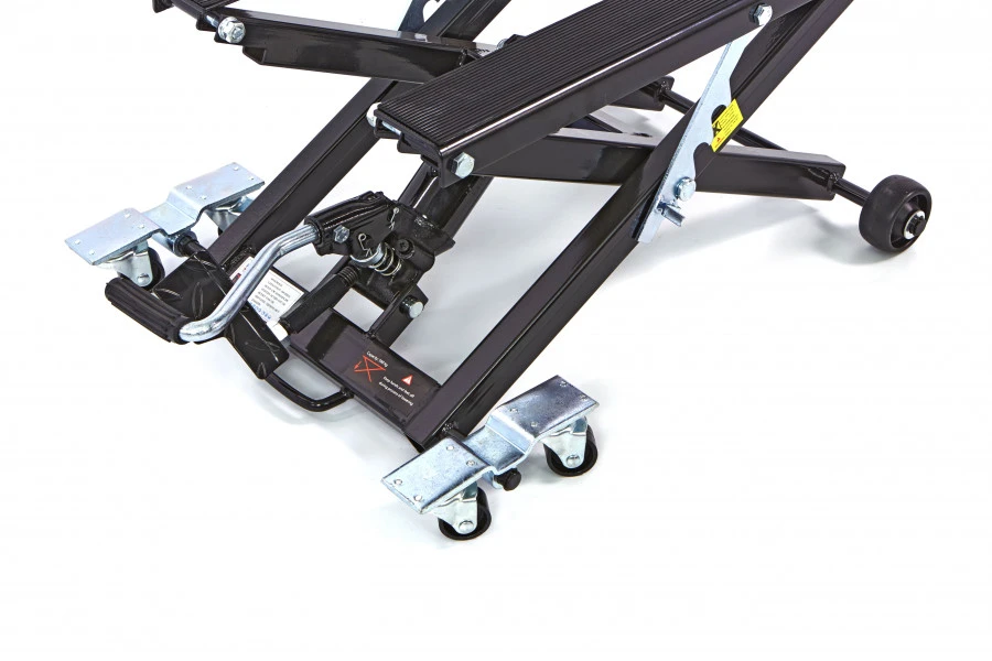 HBM Universele Verrijdbare Motorlift - ZWART 7 HBM Universele Verrijdbare Motorlift - ZWART - Afbeelding 5