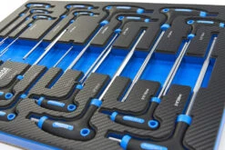 HBM 18 Delige T-Grepen INCH Maten Carbon Foam Inlay Voor Gereedschapswagen -Werkplaats Expert hbm 2081 3.jpg 1200x600 e126febc88