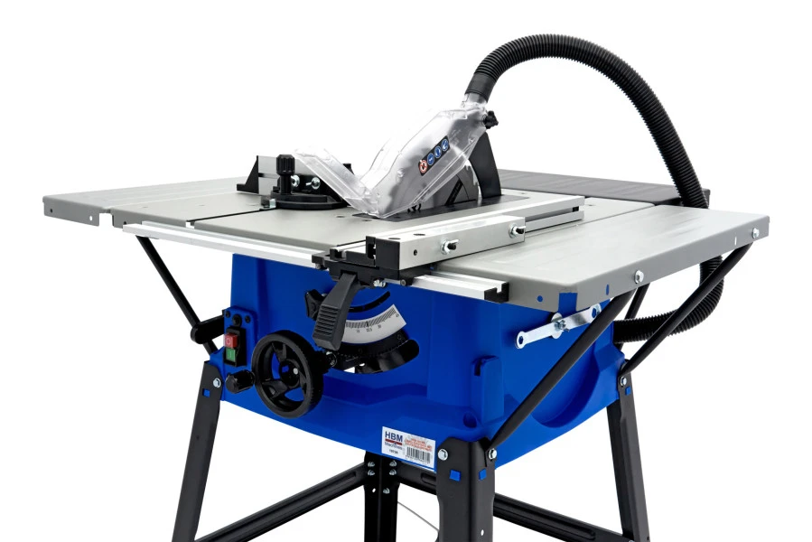 HBM 250 Mm. Cirkelzaagtafel Met 2 Zijtafels 2000 Watt 4 HBM 250 Mm. Cirkelzaagtafel Met 2 Zijtafels 2000 Watt - Afbeelding 2