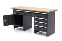 HBM 171 Cm Werkbank Met 6 Laden 1 Deur En Massief Houten Werkblad -Werkplaats Expert hbm 2101 8.jpg 1200x600 45acaebc88
