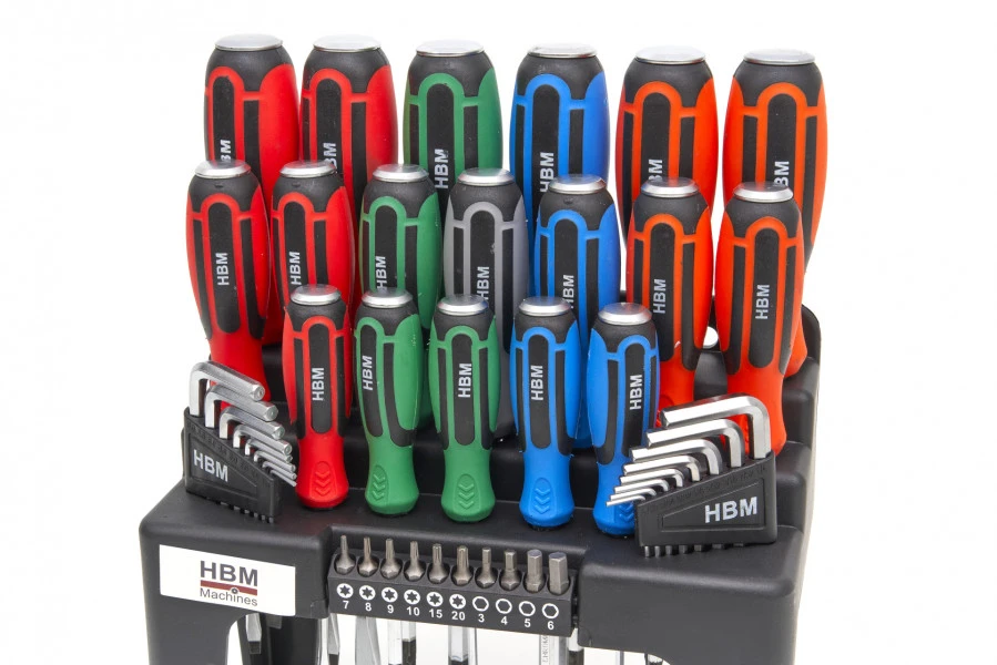 HBM Profi Slagvaste Schroevendraaierset 44-delig 3 HBM Profi Slagvaste Schroevendraaierset 44-delig