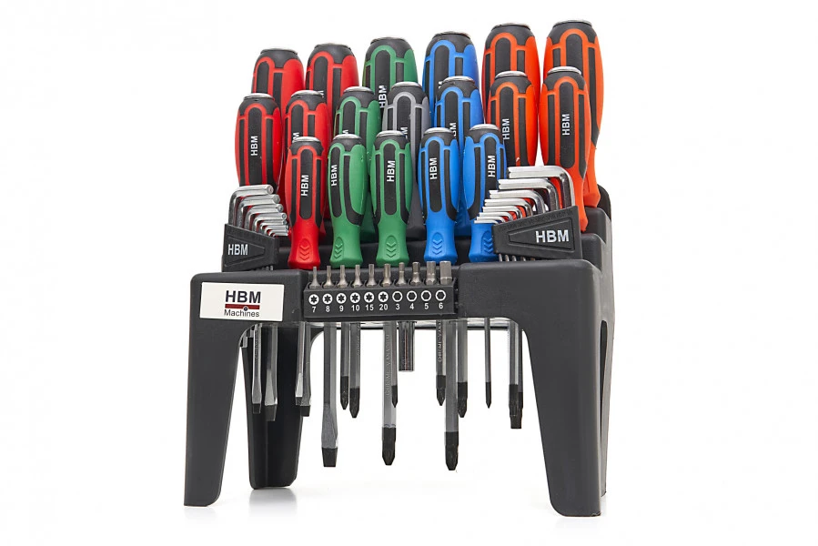 HBM Profi Slagvaste Schroevendraaierset 44-delig 4 HBM Profi Slagvaste Schroevendraaierset 44-delig - Afbeelding 2