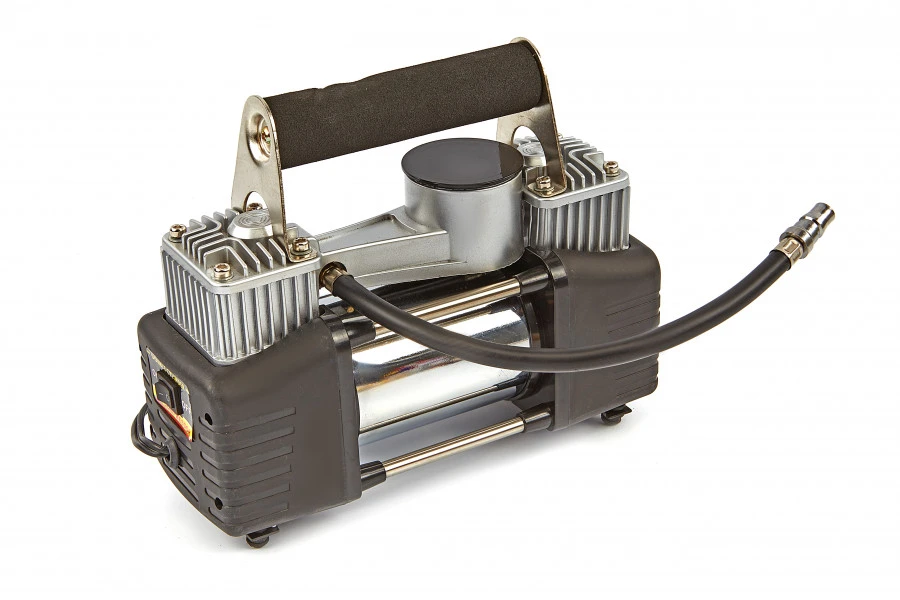 HBM 12 Volt Compressor Met Toebehoren In Draagtas 4 HBM 12 Volt Compressor Met Toebehoren In Draagtas - Afbeelding 2