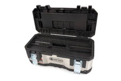 Tactix Professionele RVS Gereedschapskoffer Met Uitneembare Opbergbakjes -Werkplaats Expert hbm 245 34.jpg 1200x600 7ce4cebc88