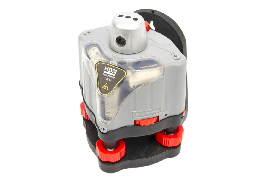 HBM Professionele Rotatie Laserwaterpas Set Met Statief - 30 Meter 5 HBM Professionele Rotatie Laserwaterpas Set Met Statief - 30 Meter - Afbeelding 3