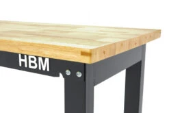 HBM Werkbank Met Massief Houten Blad, In Hoogte Verstelbaar, 122 Cm -Werkplaats Expert hbm 3139 4.jpg 1200x600 57d26ebc88