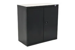 HBM Profi Gereedschapskast 90 X 45 X 90 Cm. Met 3 Planken Zwart -Werkplaats Expert hbm 326 23.jpg 1200x600 f1942ebc88