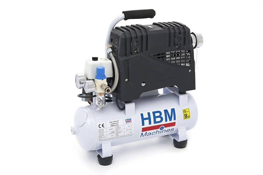 HBM 9 Liter Professionele Low Noise Compressor 5 HBM 9 Liter Professionele Low Noise Compressor - Afbeelding 3