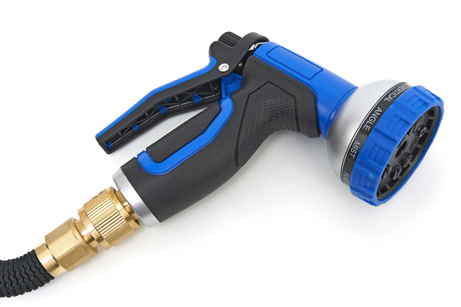 HBM Flexibele Tuinslang Met 10 In 1 Sproeikop 3 HBM Flexibele Tuinslang Met 10 In 1 Sproeikop