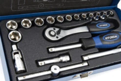 Hyundai 20 Delige 1/4" Dopsleutel Set CrV -Werkplaats Expert hbm 445 8.jpg 1200x600 f5f95ebc88