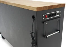 HBM Gereedschapswagen Met Houten Werkblad - 168 Cm - Grijs -Werkplaats Expert hbm 527 5.jpg 1200x600 0fd59ebc88