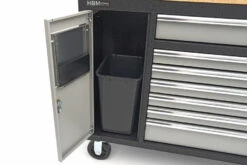 HBM Gereedschapswagen Met Houten Werkblad - 168 Cm - Grijs -Werkplaats Expert hbm 531 4.jpg 1200x600 04021ebc88