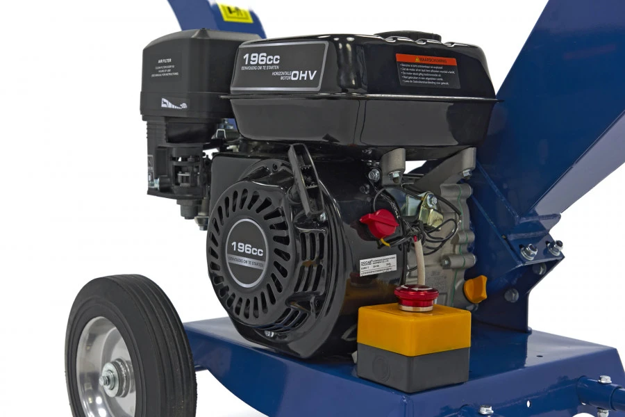 HBM Benzine Hakselaar - Houtversnipperaar 4 Takt 6.5 PK - 196 Cc 7 HBM Benzine Hakselaar - Houtversnipperaar 4 Takt 6.5 PK - 196 Cc - Afbeelding 5